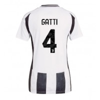 Dres Juventus Federico Gatti #4 Domáci pre Ženy 2024-25 Krátky Rukáv